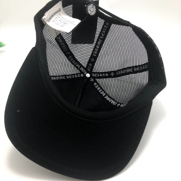 Chrome Hearts black hat with white embroidery - Picture 4 of 6